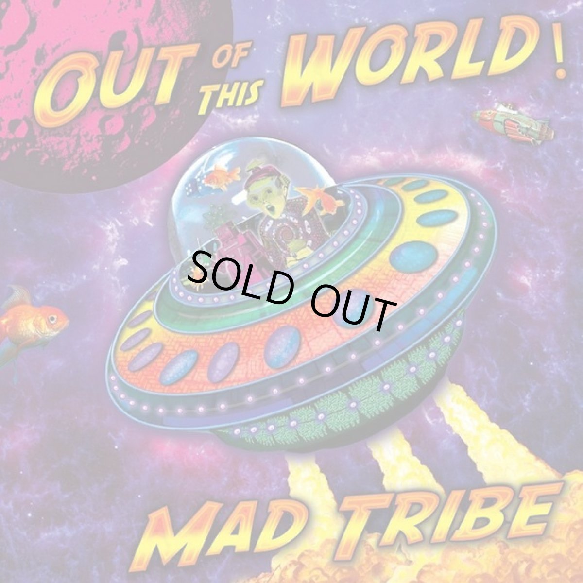 画像1: MAD TRIBE - Out of this World ／ UFO Shaped Picture Disc (1)