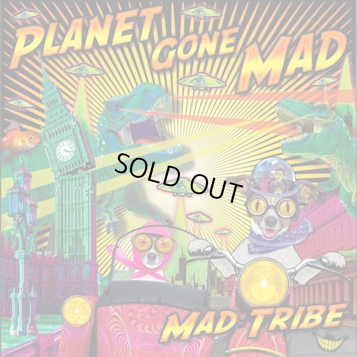 画像1: MAD TRIBE - Planet Gone Mad ／ 12" Vinyl Record (1)