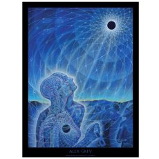 画像1: ALEX GREY ポスター「Eclipse」 (1)