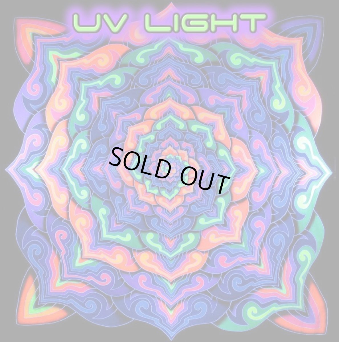 画像2: SPACE TRIBE バティック 2m x 2m「Spiral Lotus」 (2)