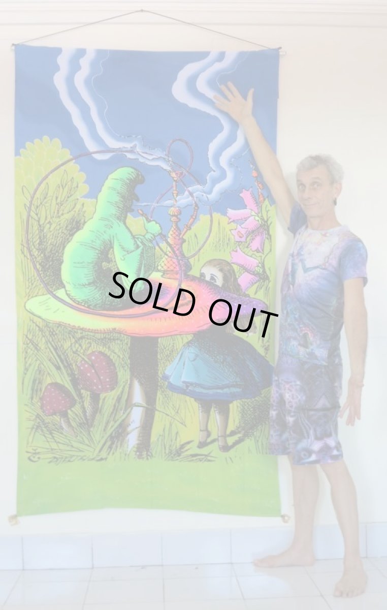 画像3: SPACE TRIBE バティック 1.2m x 2m「Alice」 (3)