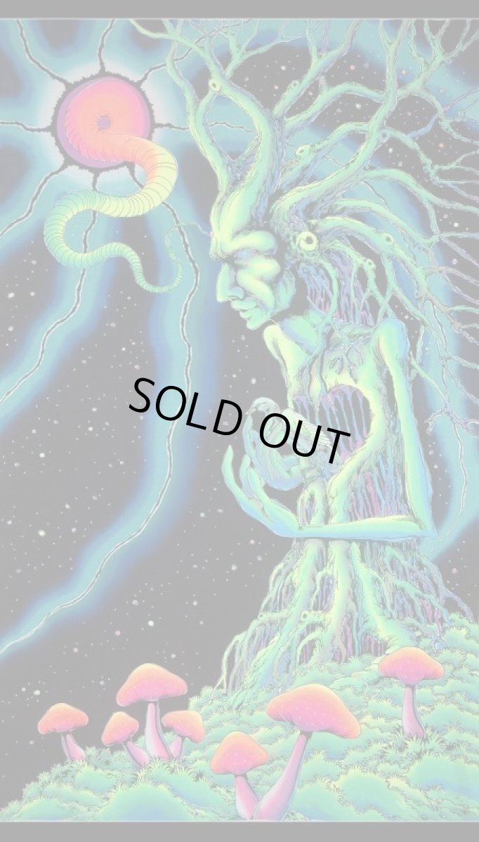 画像1: SPACE TRIBEバティック 1.2m × 2m「Tree Spirit」 (1)