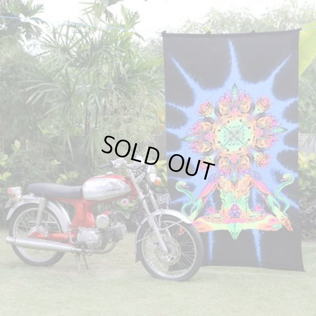 画像3: SPACE TRIBE バティック 1.2m x 2m「Alpha Centauri」 (3)