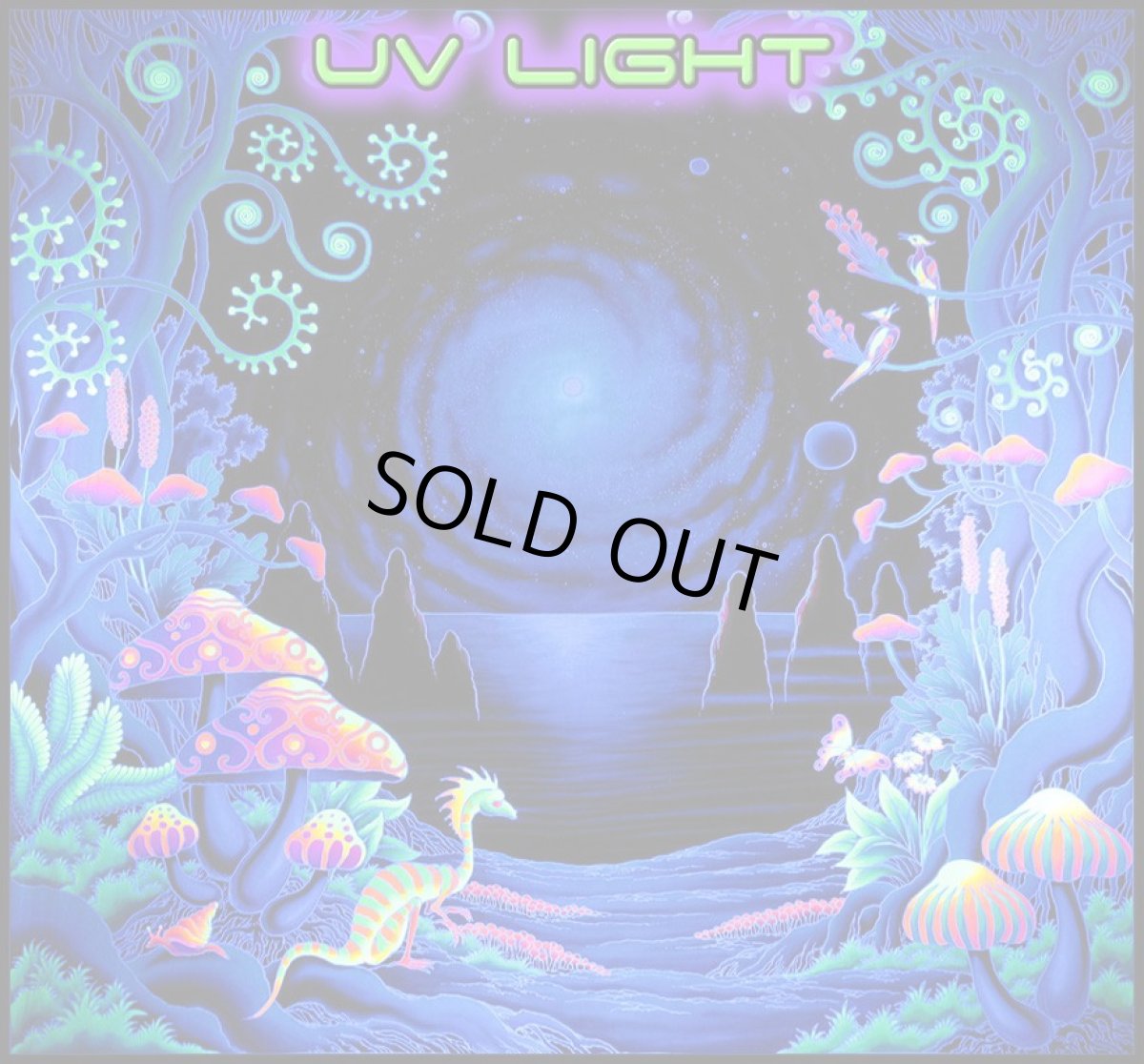 画像2: SPACE TRIBE バティック 2m x 2m「Space Jungle」 (2)