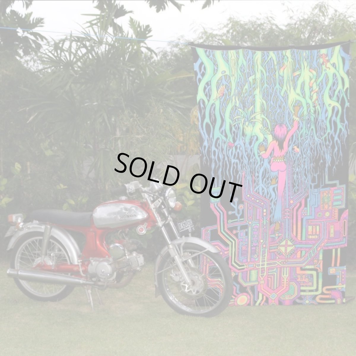 画像3: SPACE TRIBE バティック 1.2m x 2m「Back2Nature」 (3)