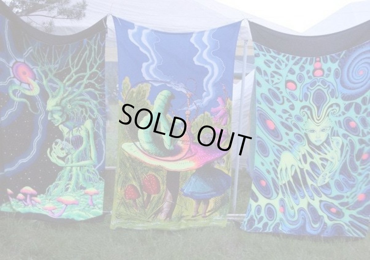 画像5: SPACE TRIBE バティック 1.2m x 2m「Alice」 (5)