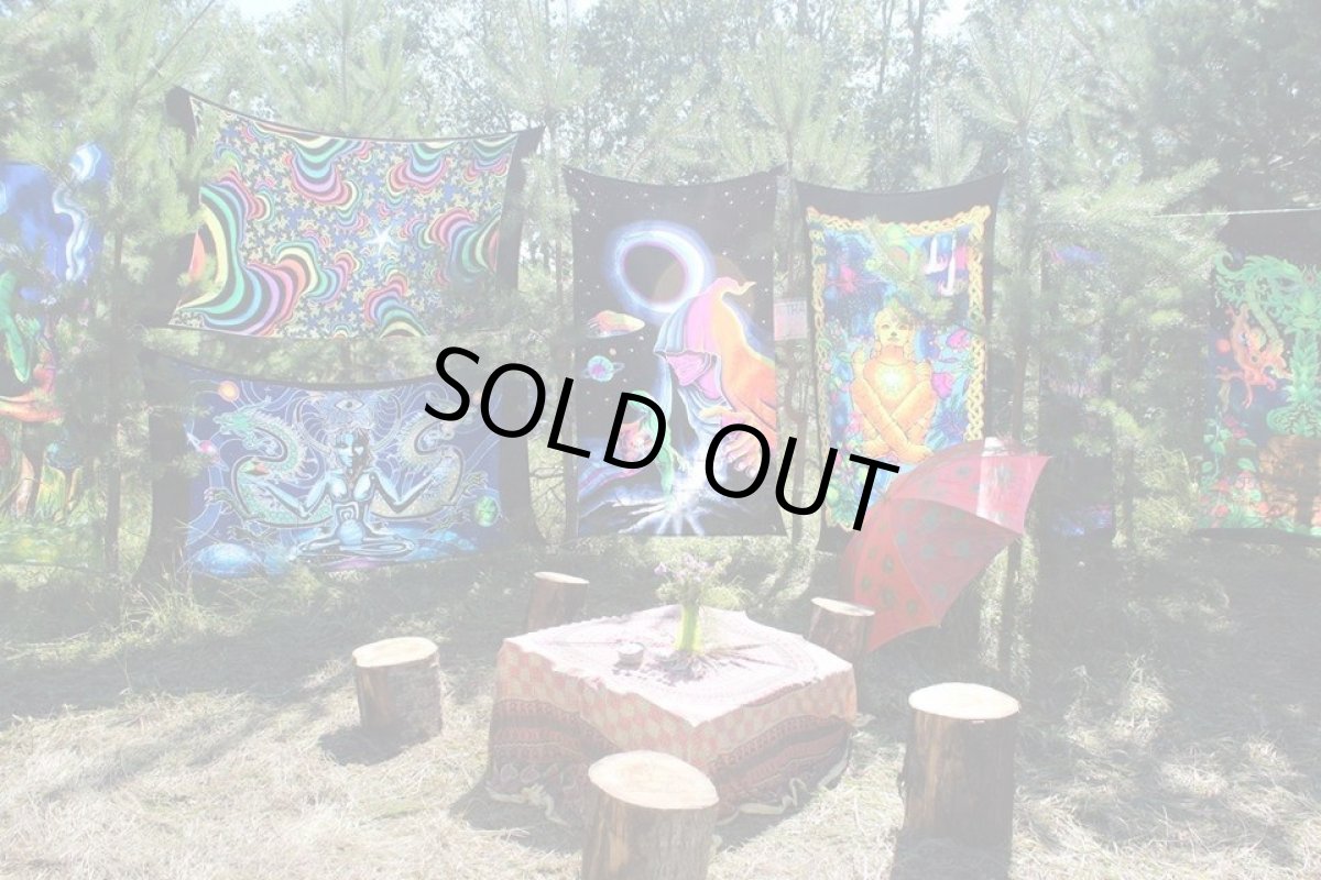 画像6: SPACE TRIBEバティック 1.2m × 2m「Cosmo」 (6)