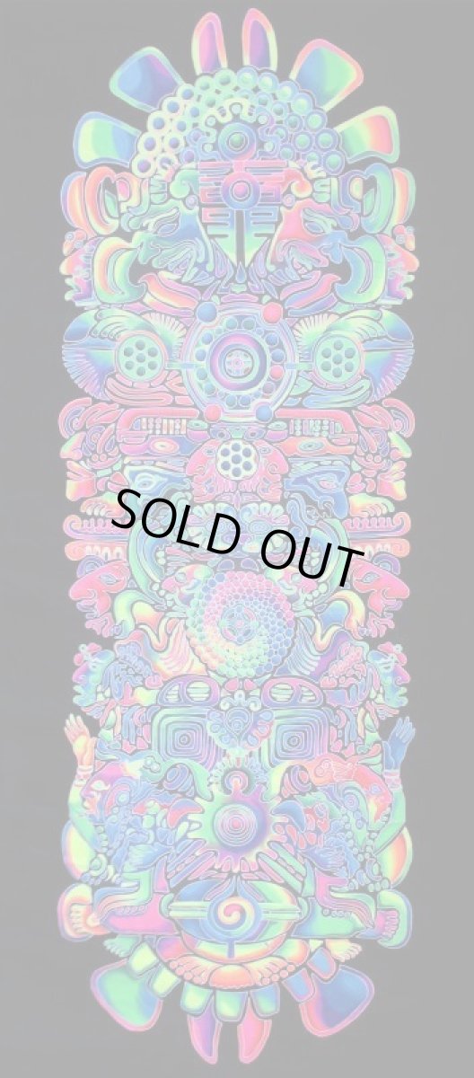 画像1: SPACE TRIBE バティック 4m x 1.8m「Totem」 (1)