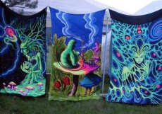 画像5: SPACE TRIBEバティック 1.2m × 2m「Tree Spirit」 (5)