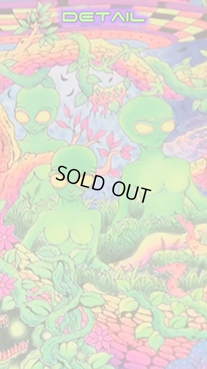 画像3: SPACE TRIBEバティック 1.2m × 2m「Alien Visitors」 (3)