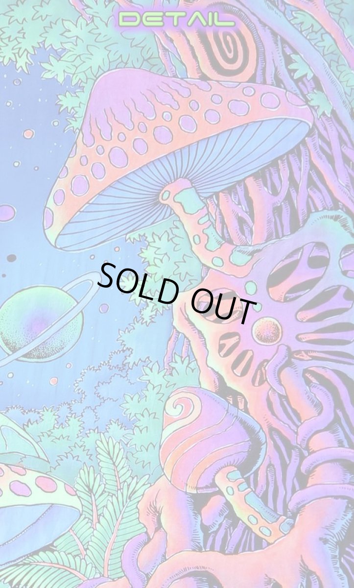 画像5: SPACE TRIBEバティック 1.2m × 2m「Psy Shroom」 (5)