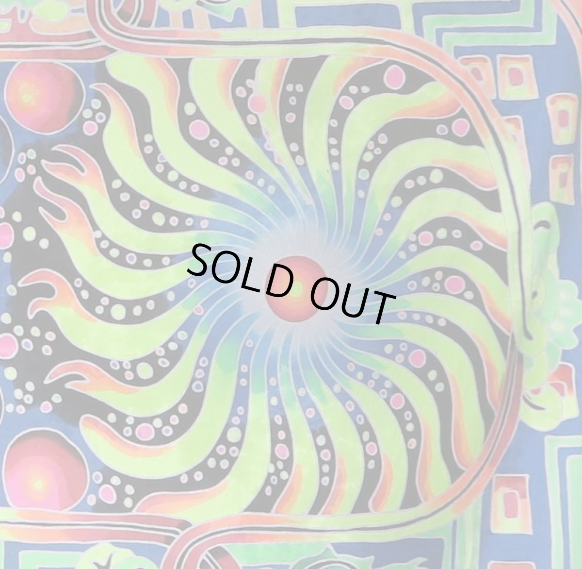 画像6: SPACE TRIBEバティック 3.7m × 2.15m「Space Gecko」 (6)