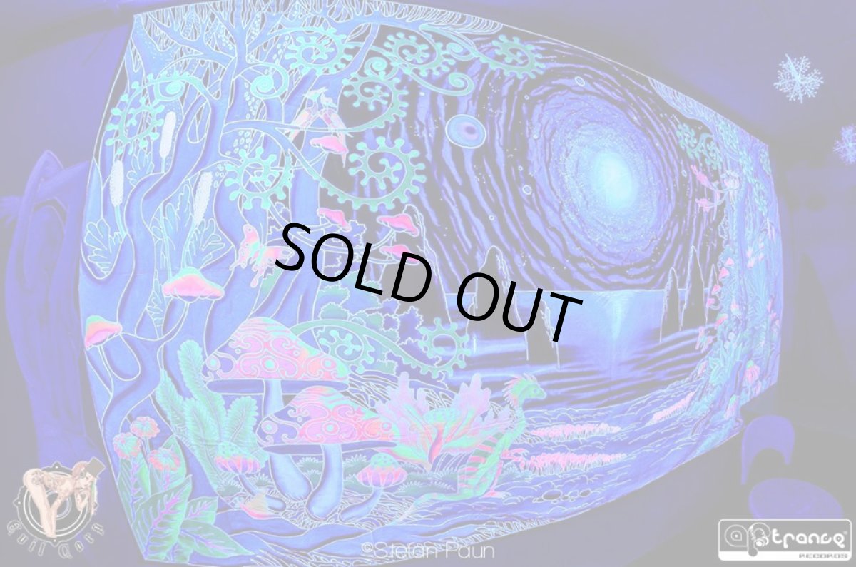 画像3: SPACE TRIBEバティック 4m × 2.1m「Space Jungle」 (3)