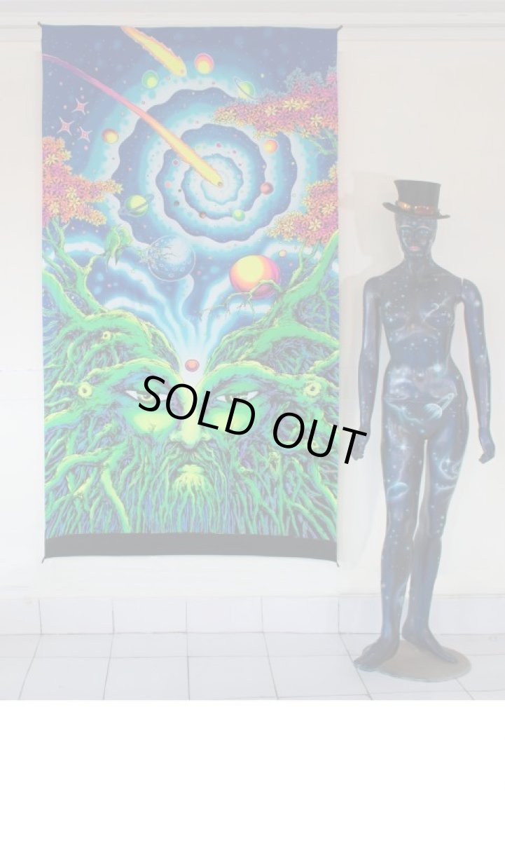 画像5: SPACE TRIBEバティック 1.2m × 2m「Root of Life」 (5)