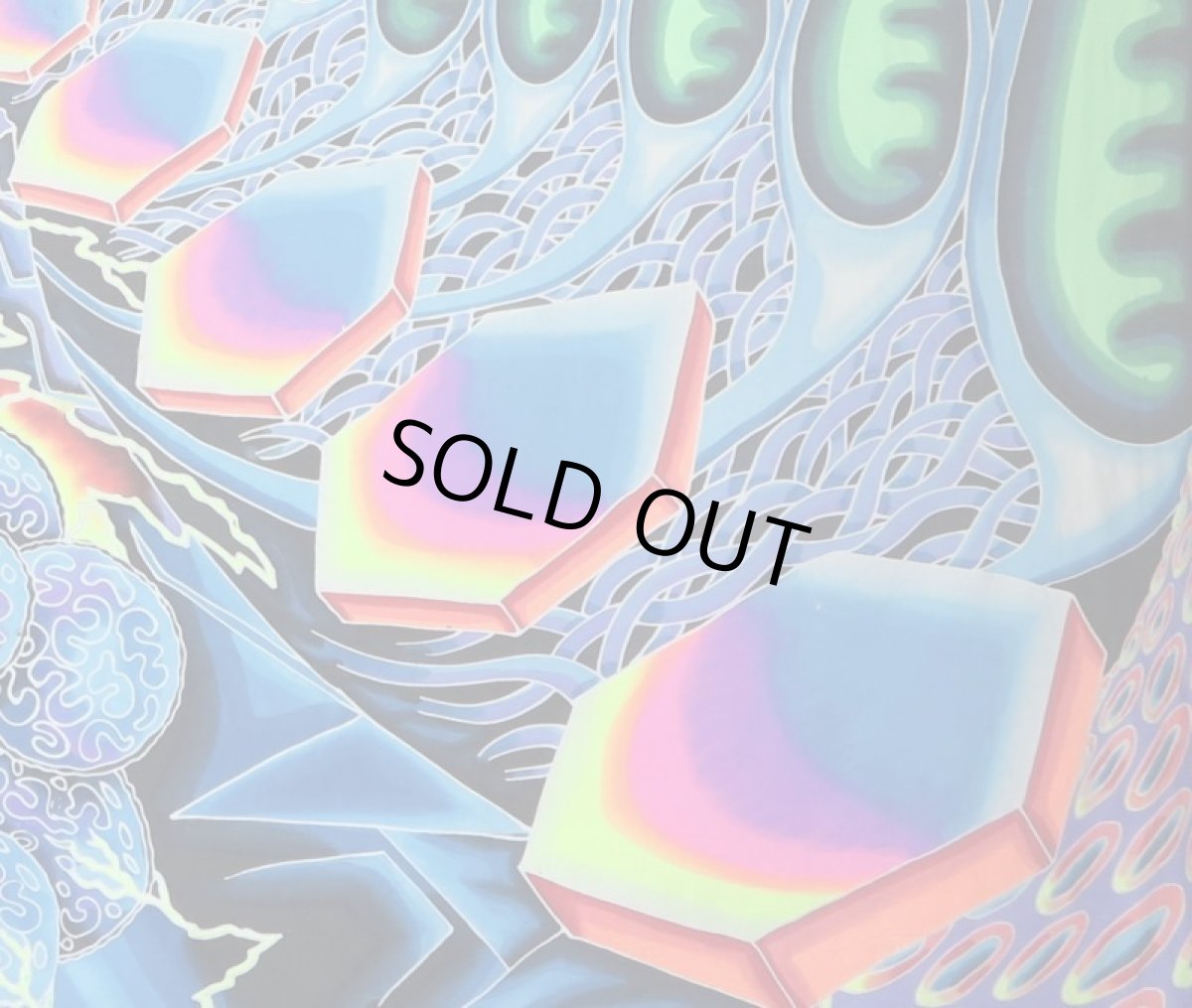 画像4: SPACE TRIBEバティック 3.5m × 2.25m「Starship」 (4)