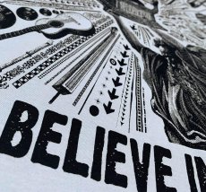 画像3: Imaginary Foundation メンズTシャツ「I Believe in Music ／ シルバーグレー」 (3)
