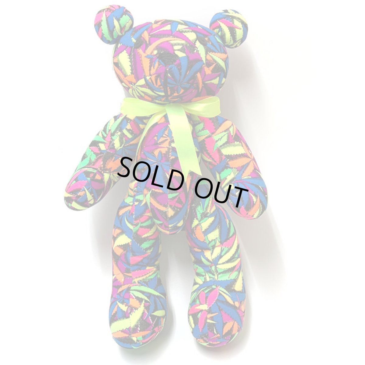 画像4: SPACE TRIBE - Techno Teddy ぬいぐるみ / Juicy Fruit Weed (4)