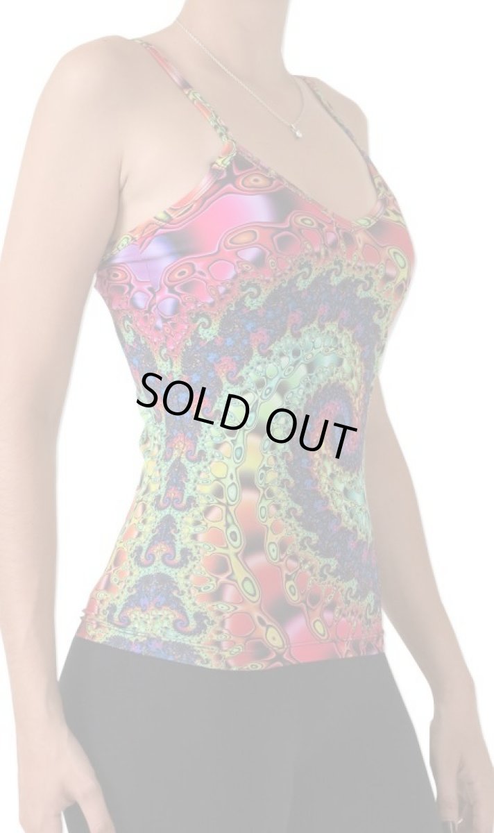 画像3: SPACE TRIBE - ストラップ トップ「Whirlpool Fractal」 (3)