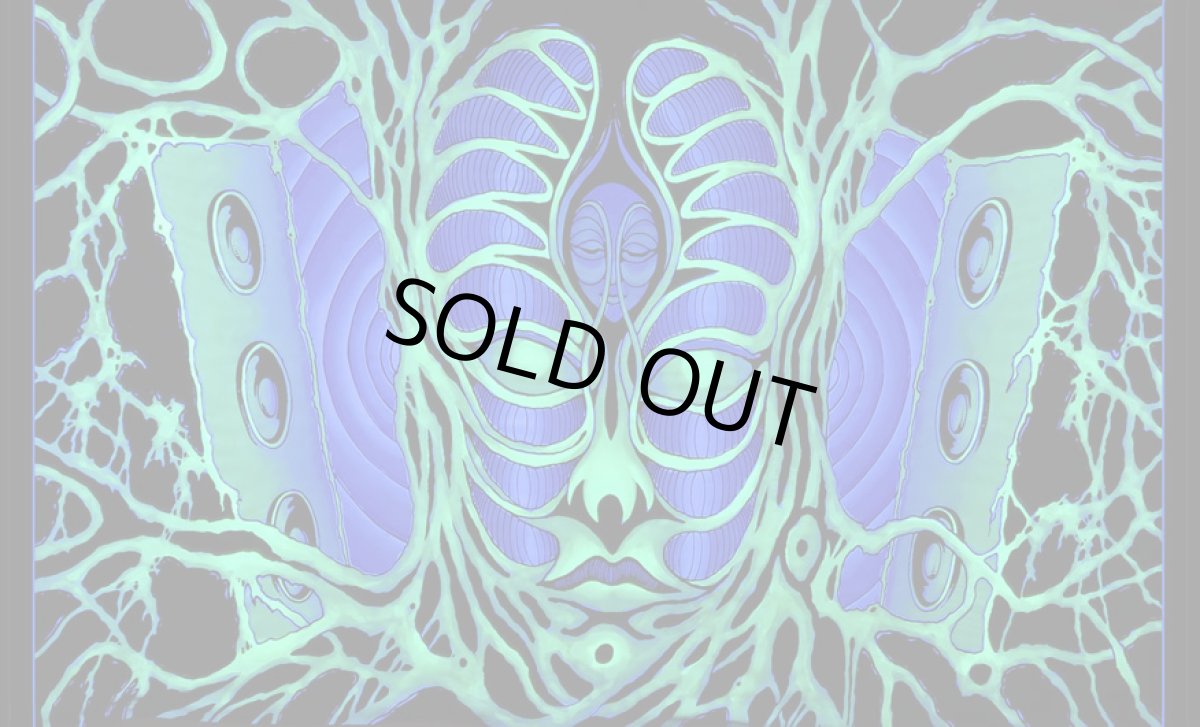 画像2: SPACE TRIBEバティック 2m × 1.2m「Psylence」 (2)