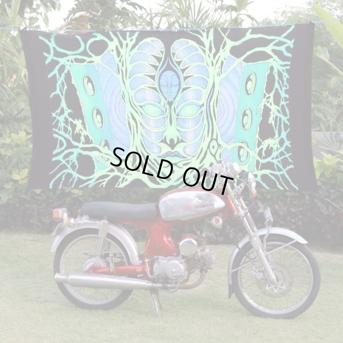 画像3: SPACE TRIBEバティック 2m × 1.2m「Psylence」 (3)