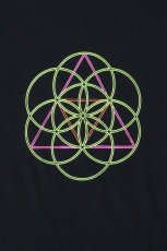 画像7: SPACE TRIBE - メンズTシャツ「Metatronic Fire」 (7)