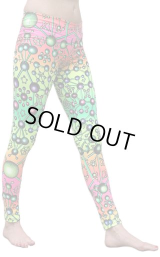 SPACE TRIBE - メンズ パンツ Tsunami Pants （UV Lime Tri