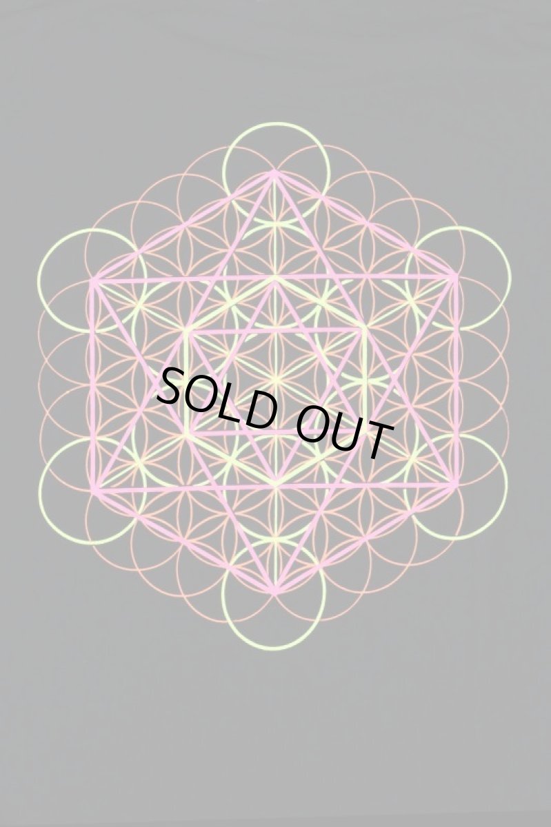 画像6: SPACE TRIBE - メンズTシャツ「Metatronic Fire」 (6)