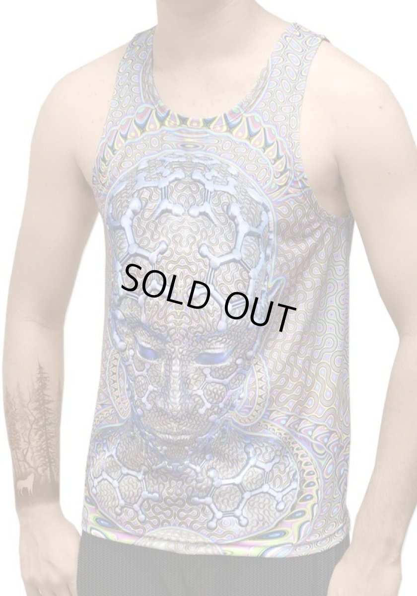 画像2: SPACE TRIBE - メンズ シングレット「Micro Macro」 (2)