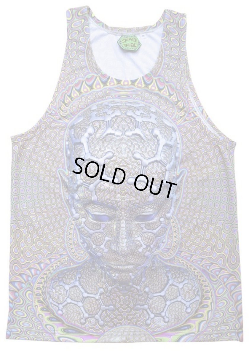 画像4: SPACE TRIBE - メンズ シングレット「Micro Macro」 (4)
