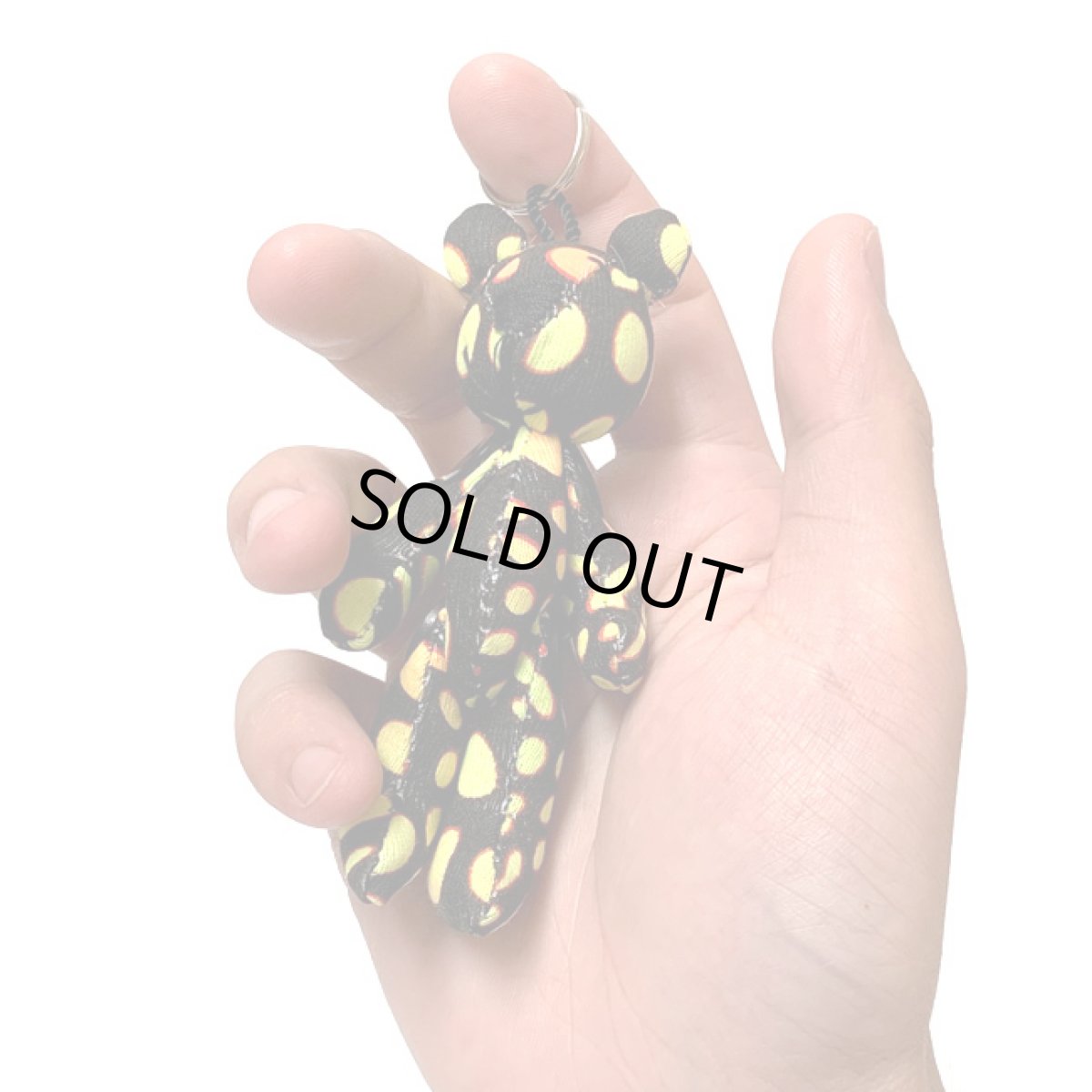 画像2: SPACE TRIBE - Techno Teddy キーホルダー「Fire Wobberelli」 (2)