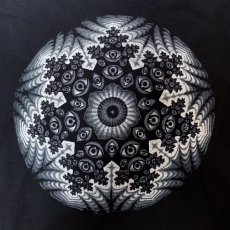 画像4: ALEX GREY  メンズTシャツ「Vision Crystal Tondo」 (4)