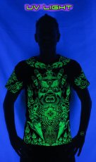 画像5: SPACE TRIBE - メンズTシャツ「Lime Mahakala」 (5)