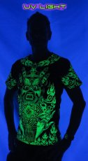 画像6: SPACE TRIBE - メンズTシャツ「Lime Mahakala」 (6)