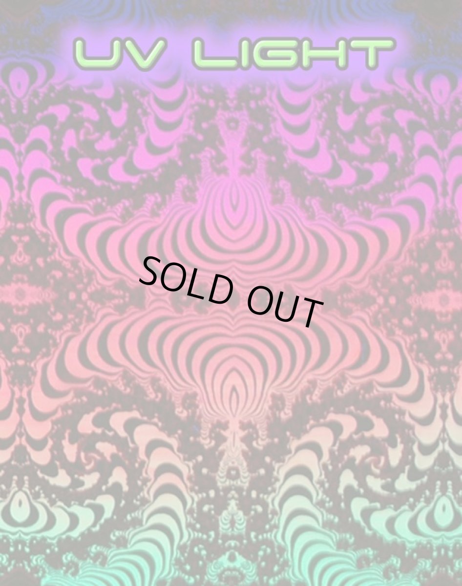 画像7: SPACE TRIBE - フーデッド クロップ　トップ「Rainbow Fractal」 (7)