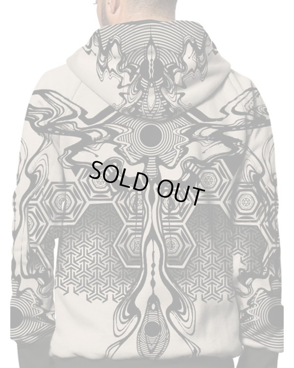 画像4: PLAZMA - OMAN メンズ ジップアップ パーカー／サンドベージュ (4)