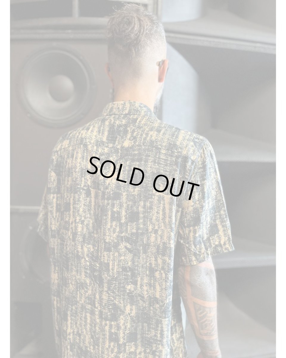 画像7: PLAZMA - SCRIPTURE メンズ 半袖ボタンシャツ／ロック (7)