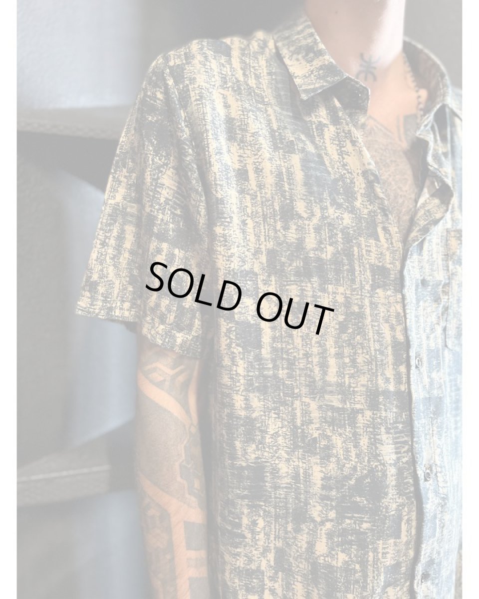 画像5: PLAZMA - SCRIPTURE メンズ 半袖ボタンシャツ／ロック (5)