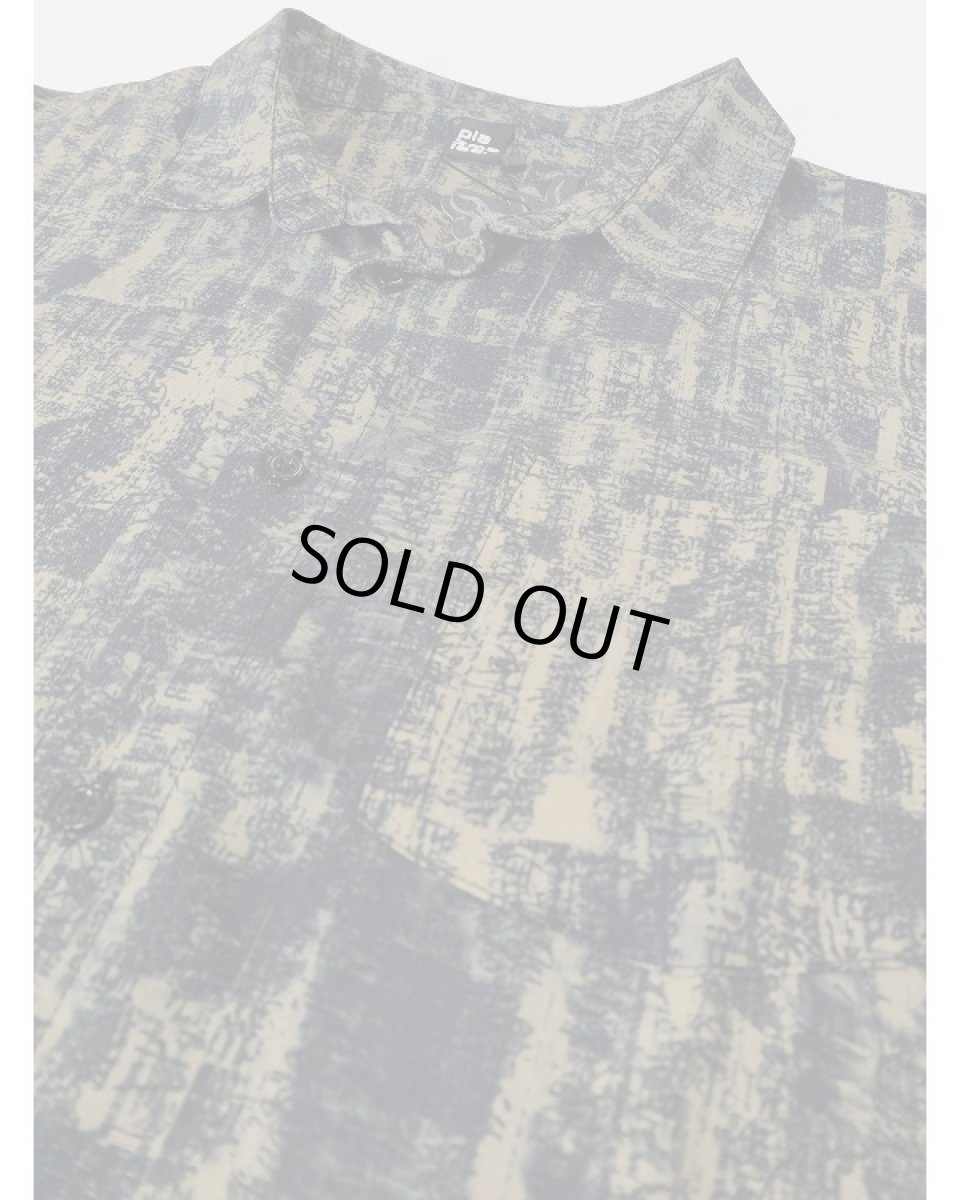 画像6: PLAZMA - SCRIPTURE メンズ 半袖ボタンシャツ／ロック (6)