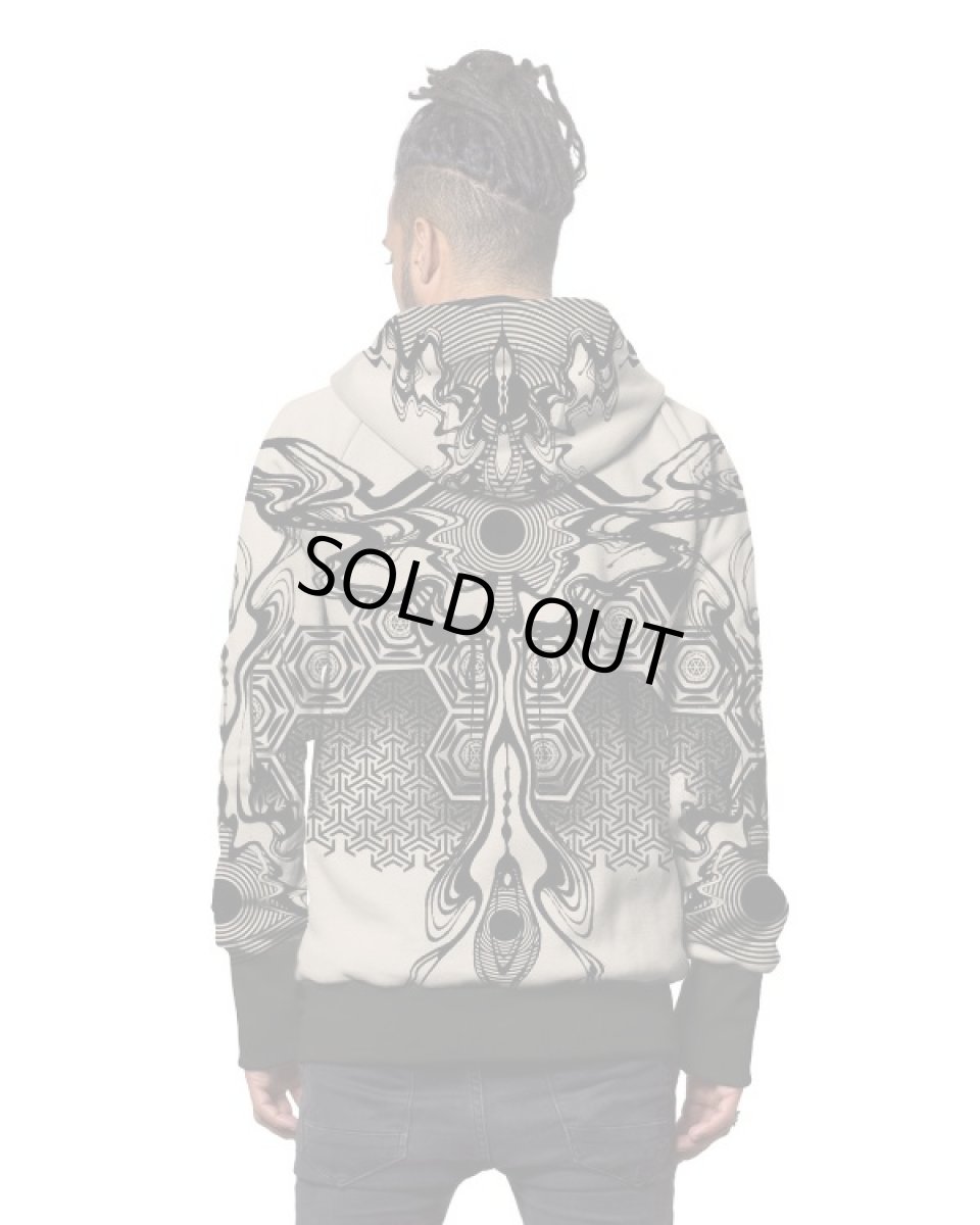 画像3: PLAZMA - OMAN メンズ ジップアップ パーカー／サンドベージュ (3)