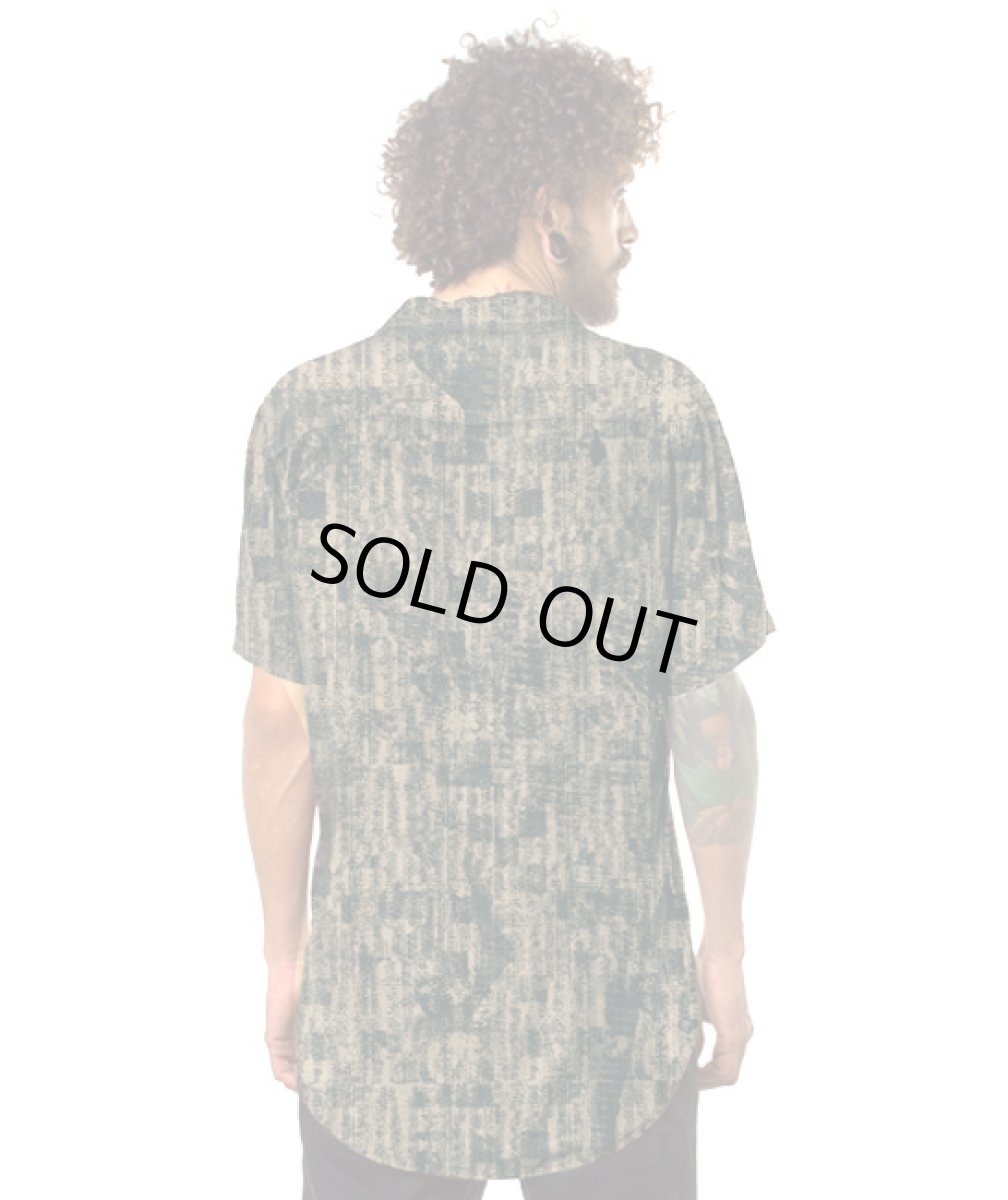 画像3: PLAZMA - SCRIPTURE メンズ 半袖ボタンシャツ／ロック (3)