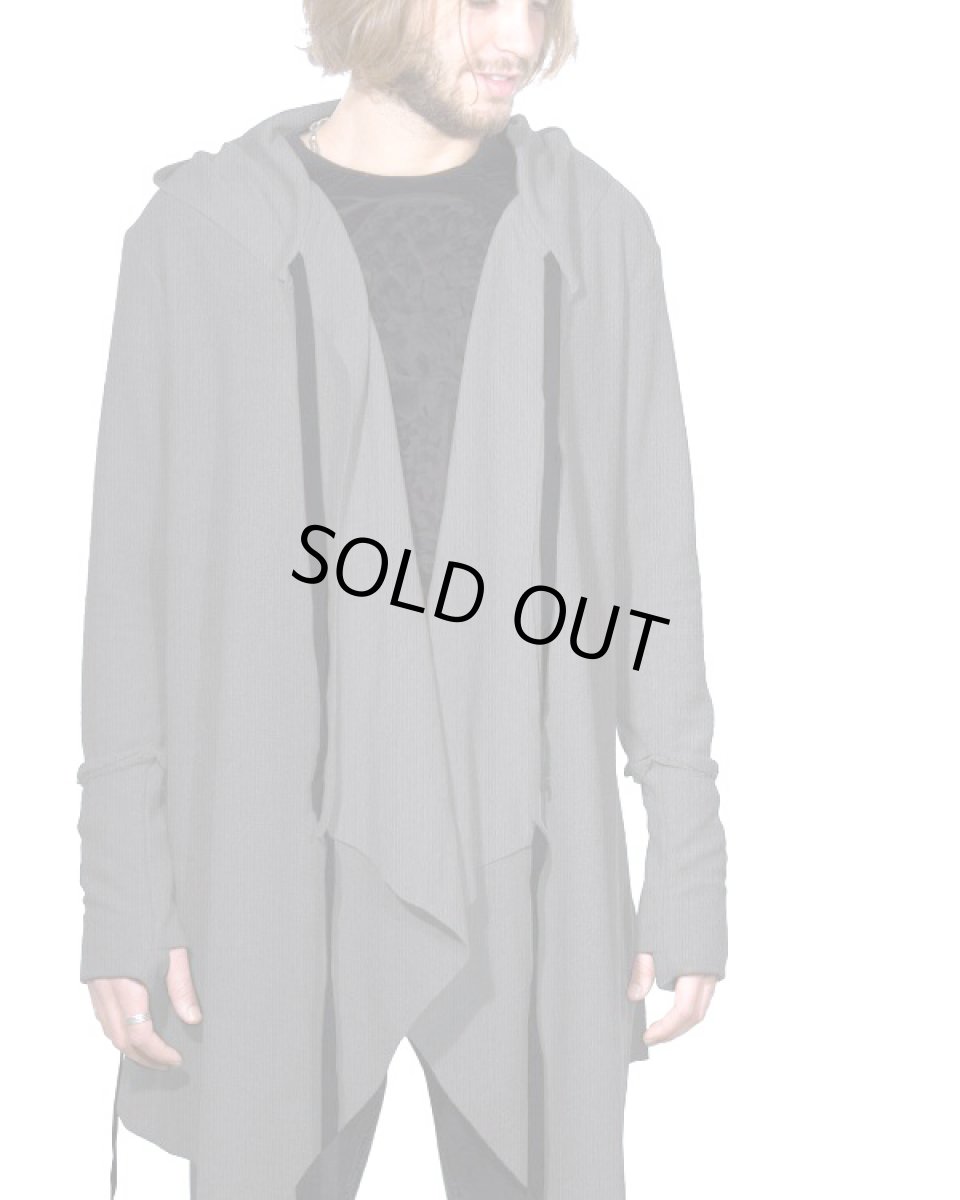 画像4: PLAZMA - CRIME ユニセックス カーディガン／グレー (4)