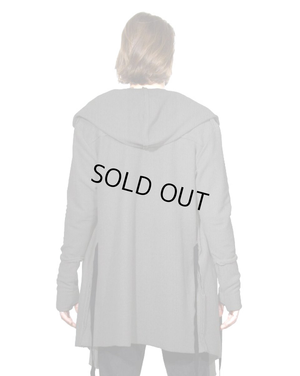 画像5: PLAZMA - CRIME ユニセックス カーディガン／グレー (5)