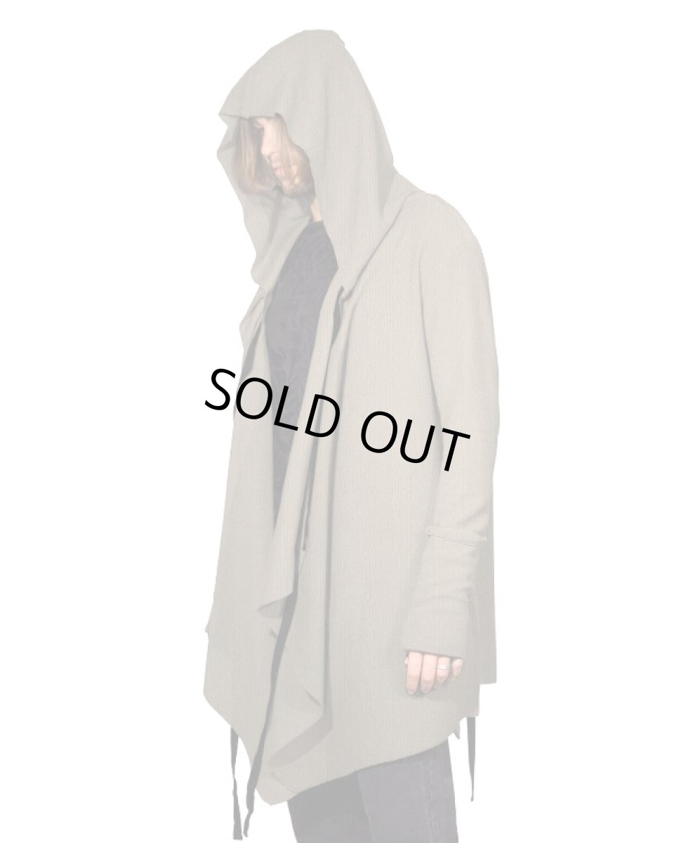 画像2: PLAZMA - CRIME ユニセックス カーディガン／ベージュ (2)