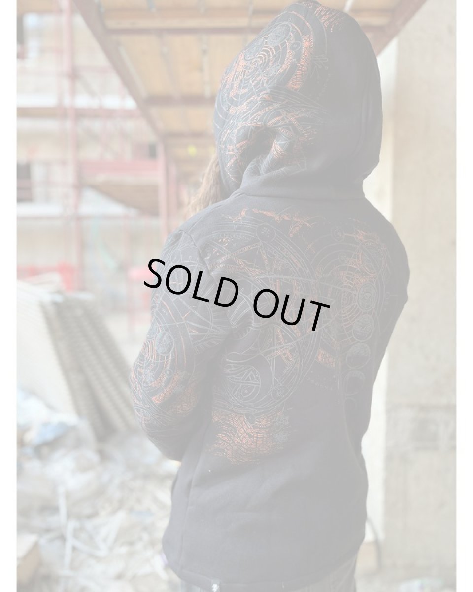 画像7: PLAZMA - WITCHER メンズ ジップアップ パーカー／ブラック (7)