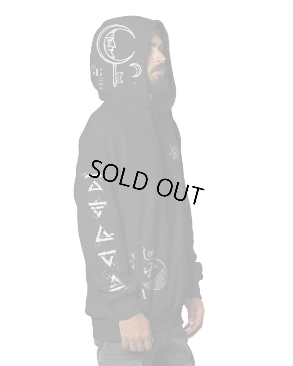 画像4: PLAZMA - Book Of Spells メンズ プルオーバー パーカー／ブラック (4)