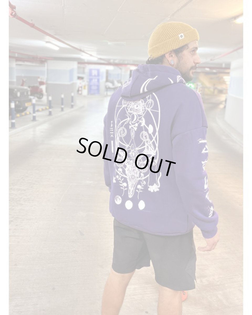 画像5: PLAZMA - Book Of Spells メンズ プルオーバー パーカー/ パープル (5)