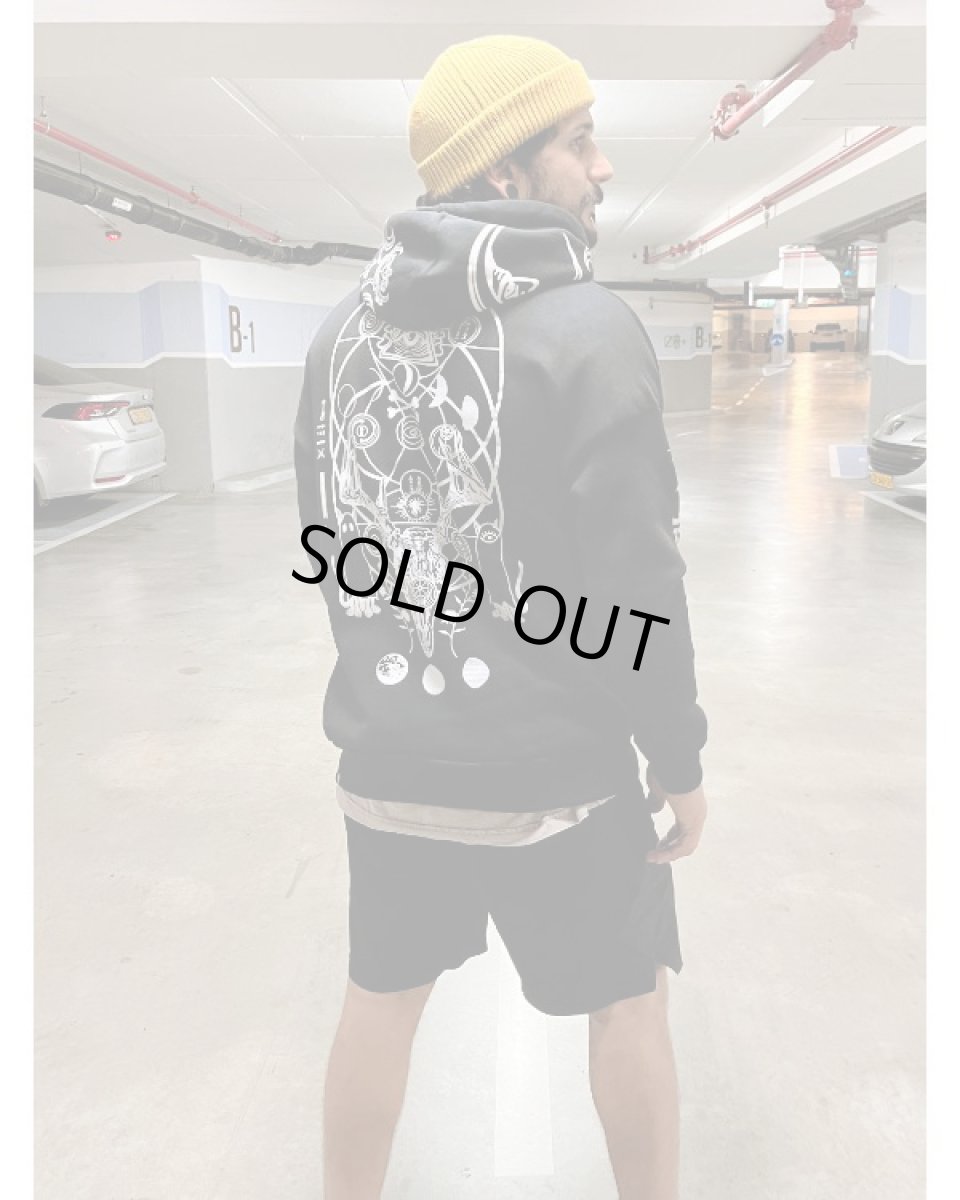 画像6: PLAZMA - Book Of Spells メンズ プルオーバー パーカー／ブラック (6)