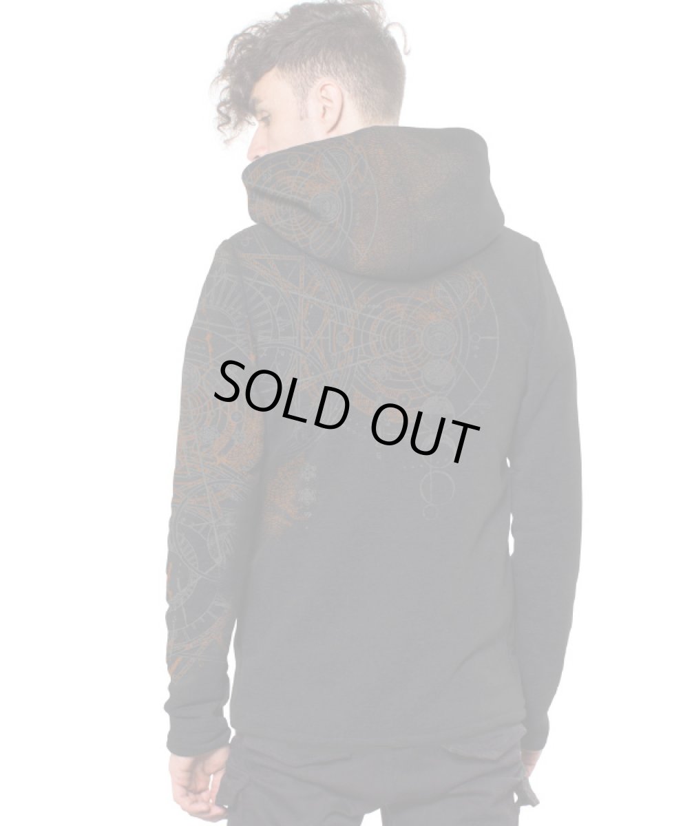 画像4: PLAZMA - WITCHER メンズ ジップアップ パーカー／ブラック (4)