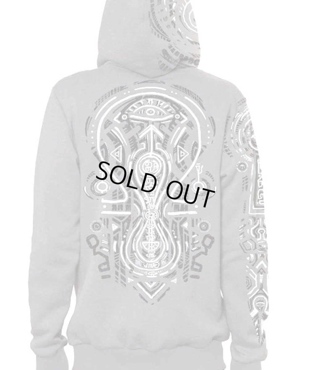 画像5: PLAZMA - SIDEFORM メンズ ジップアップ パーカー／グレー (5)