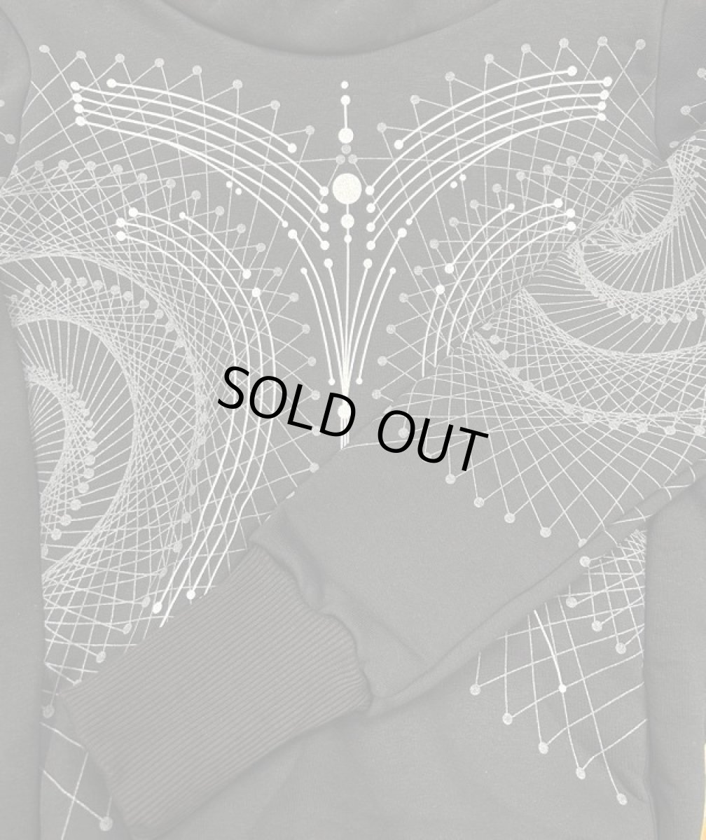 画像5: PLAZMA - VENUS レディース プルオーバー パーカー／ブラック (5)